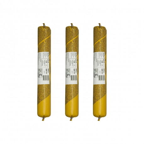 Lot de 3 mastics élastiques SIKA - Sikaflex Tank N - Recharge 600ml