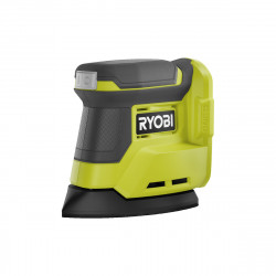 Ponceuse Excentrique RYOBI 18V ONE+ 125mm + 100 Disques Abrasifs | Sans Fil, Sac Poussière | Ideal Bricolage