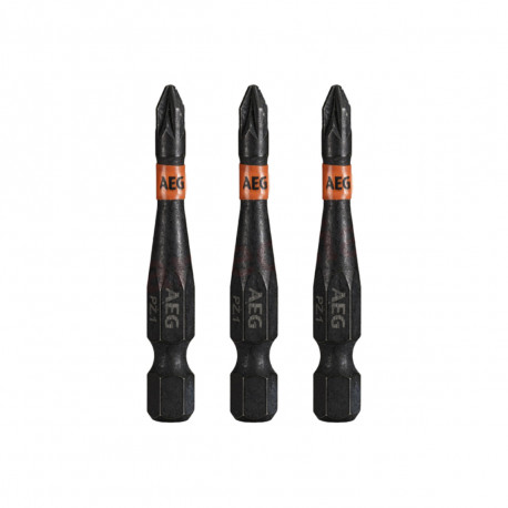 Embouts de vissage balistiques améliorés AEG - 50 mm - 3 pcs - PZ1