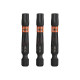 Embouts de vissage balistiques renforcés AEG - 50 mm - 3 pcs - TX40