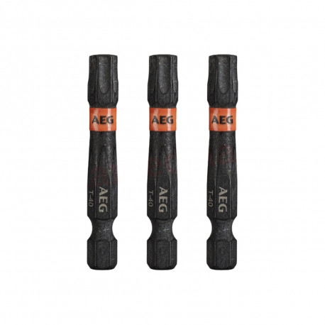 Embouts de vissage balistiques renforcés AEG - 50 mm - 3 pcs - TX40