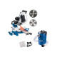 Pack SCHEPPACH Scie à onglet radiale - 305 mm - 2000 W - HM140L - Aspirateur d'atelier - 1200 W - 65L - DC100