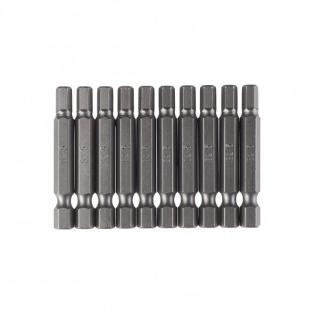 Embouts de vissage AEG - 50 mm - Acier - 10 pcs - HEX5