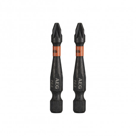 Embouts de vissage balistiques renforcés AEG - 50 mm - 2 pcs - PZ2