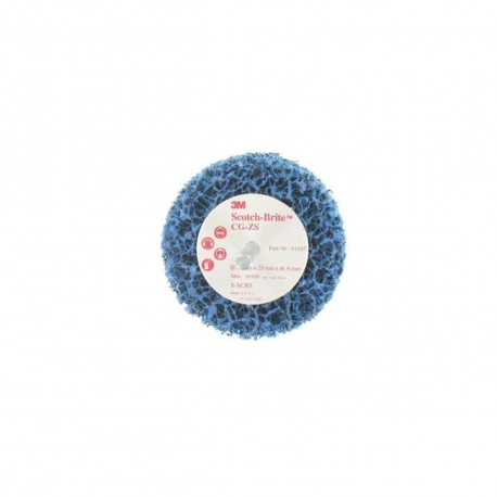 Brosse 3M scotch-brite CG-ZS diamètre 75 mm x 5