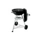 Barbecue Weber - à charbon - Compact Kettle - 47 cm - Noir 