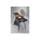 Barbecue Weber - à gaz - Q2000 - avec pied - Titanium