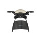 Barbecue Weber - à gaz - Q2000 - avec pied - Titanium