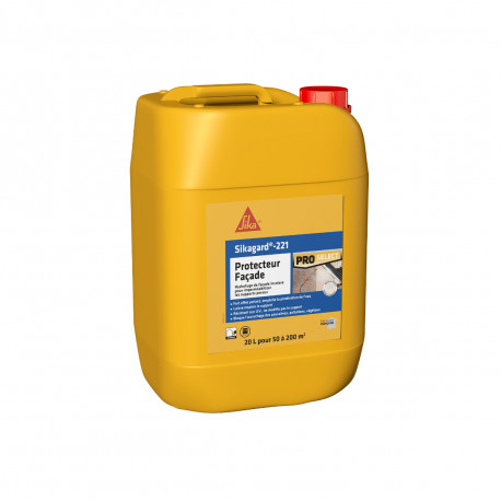 Hydrofuge SIKA - Sikagard-221 Protecteur Facade - 20L