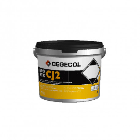 Mortier époxy CEGECOL Epofix CJ2 - Collage et joints de carreaux - Blanc - 5kg - 497709