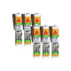 Lot de 6 mastics acryliques spécial façade - SIKA SikaSeal 107 Joints et Fissure - Acajou - 300ml