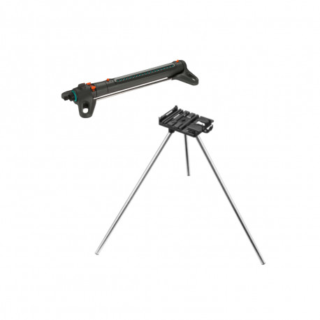 Pack GARDENA - Arroseur oscillant AquaZoom L - Trépied d'arroseur