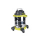Pack RYOBI Aspirateur eau et poussière - 1250W - 20L - RVC-1220I-G - Ponceuse excentrique électrique - 300W - 125mm - ROS300