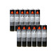 Lot de 12 colle-mastics hybrides SIKA Sikaflex 521 UV - Noir - 300ml