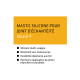 Lot de 3 mastics silicone universel SIKA Sikasil-P Marine - Blanc - 300ml