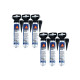 Lot de 6 colles mastic marine SIKA Sikaflex 291i - Noir - Mini recharge 70ml