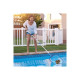 Pack aspiration MAREVA pour piscine hors sol - Ramasse feuilles Jet Vac - Manche télescopique - 3 x 1m