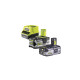 Pack RYOBI Coupe bordures dresse bordures 18V OnePlus RLT183250F - 1 Batterie 3.0Ah High Energy - 1 Batterie 5.0 Ah - Chargeur r
