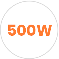 500 W