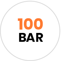 100 bar