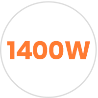 1400 W