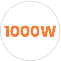 1000 W